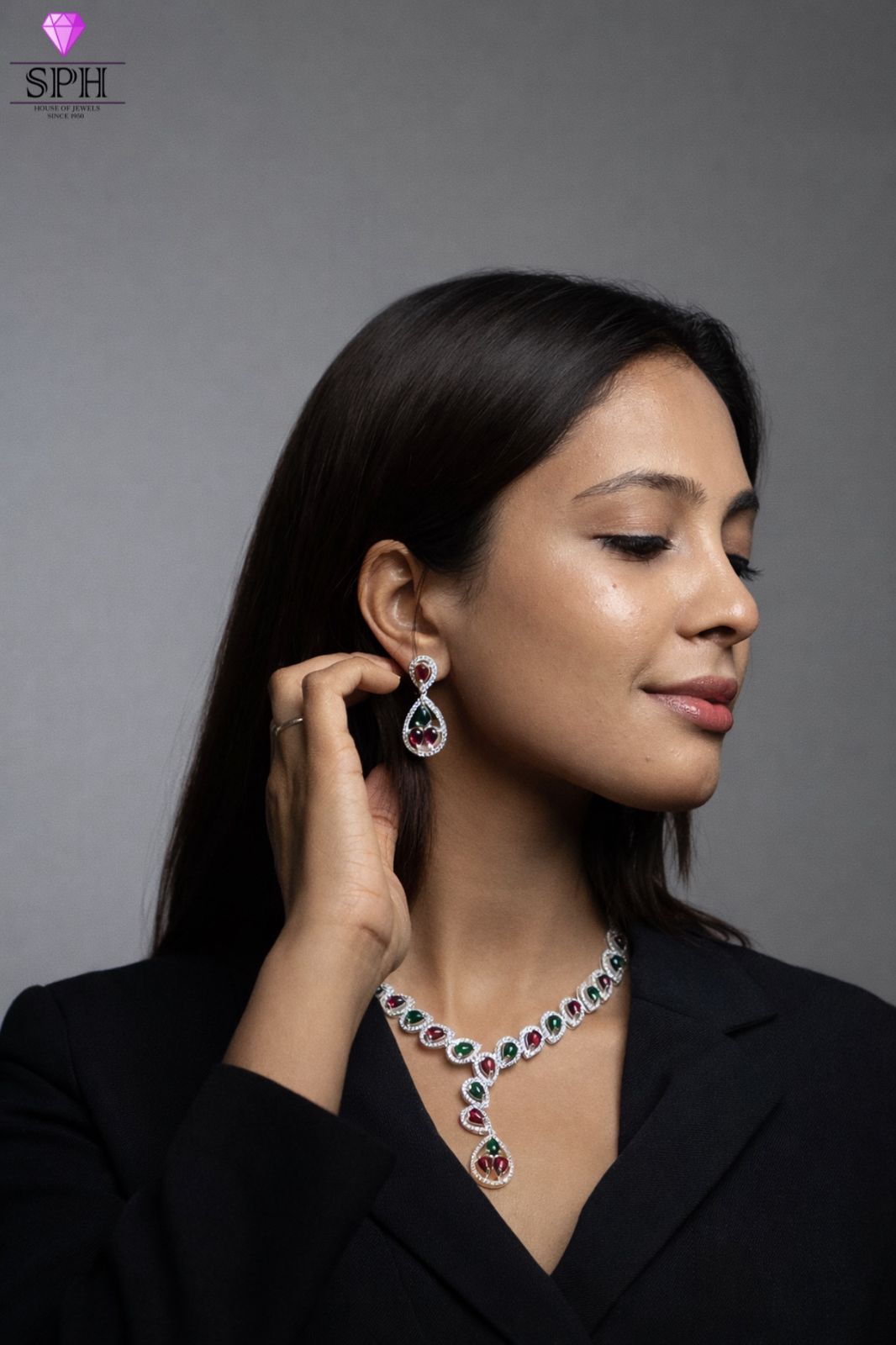 SILVER NECKLACE SET