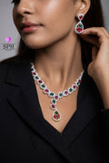 SILVER NECKLACE SET