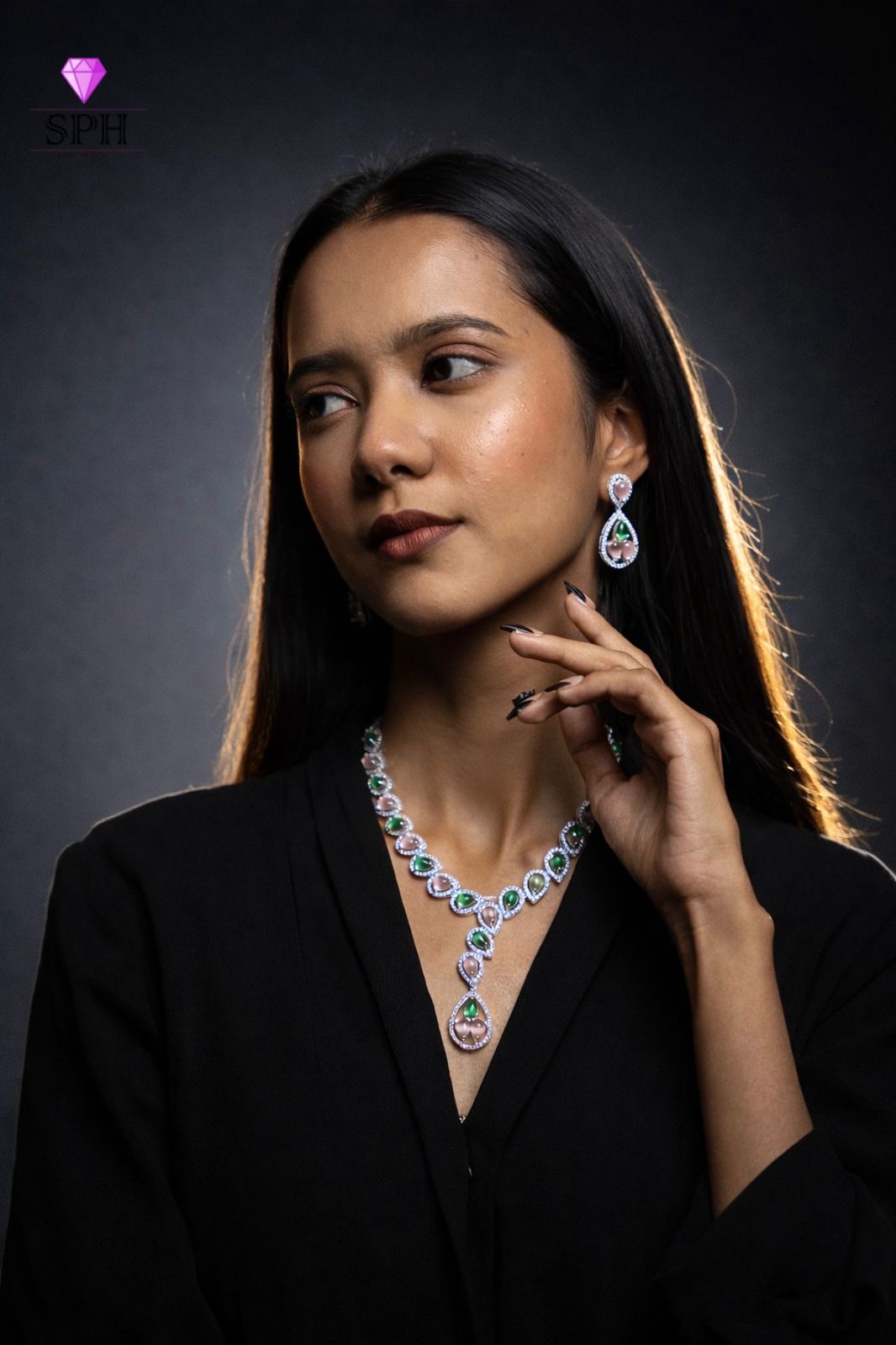 SILVER NECKLACE SET