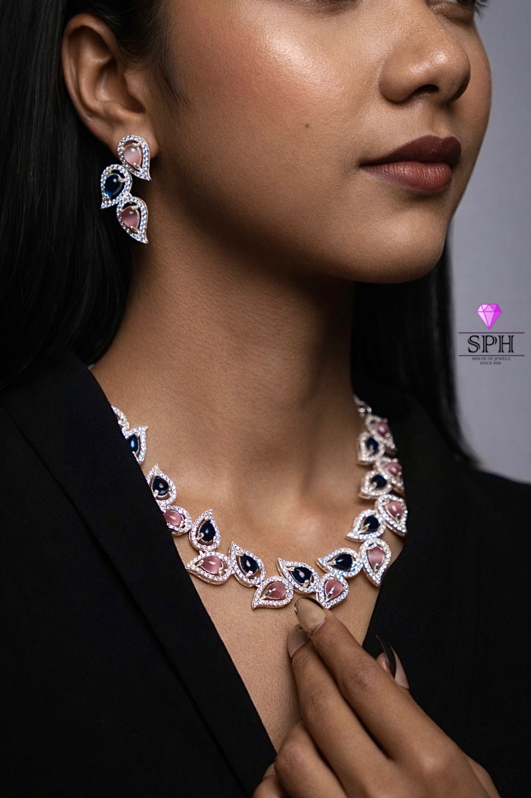 SILVER NECKLACE SET