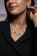 SILVER NECKLACE SET