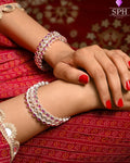 SILVER BANGLES