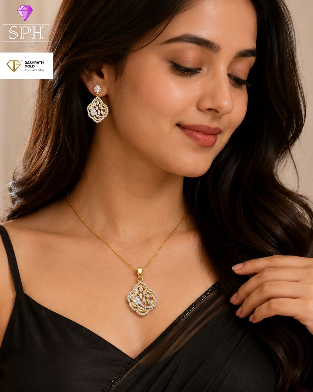 Pendant and Earring
