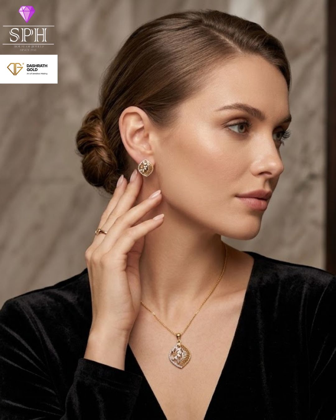 Pendant and Earring Set