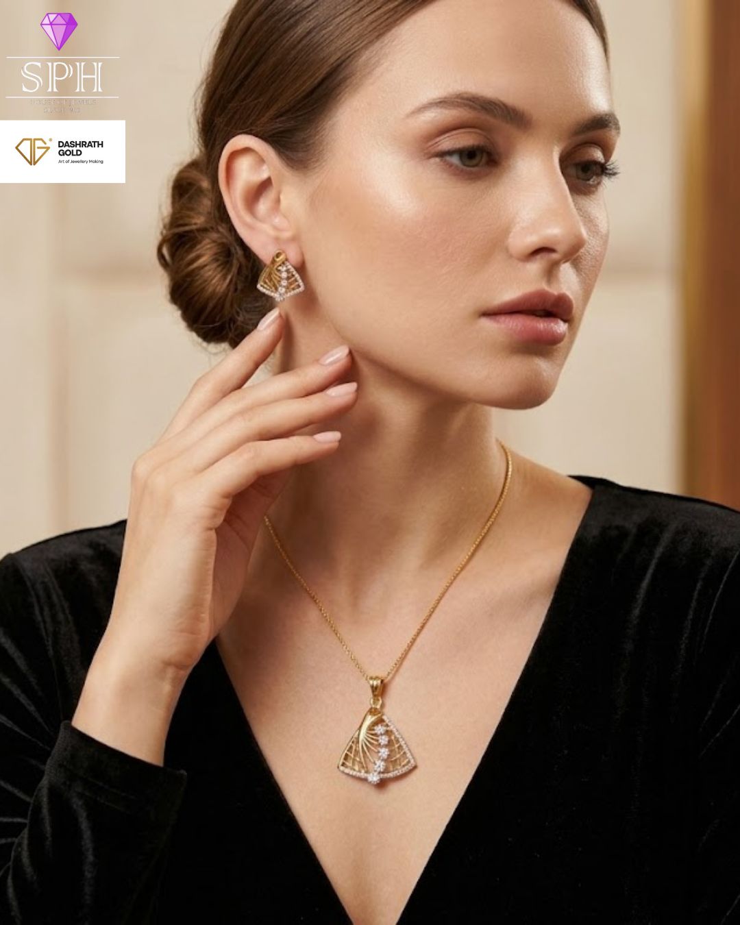 Pendant and Earring Set