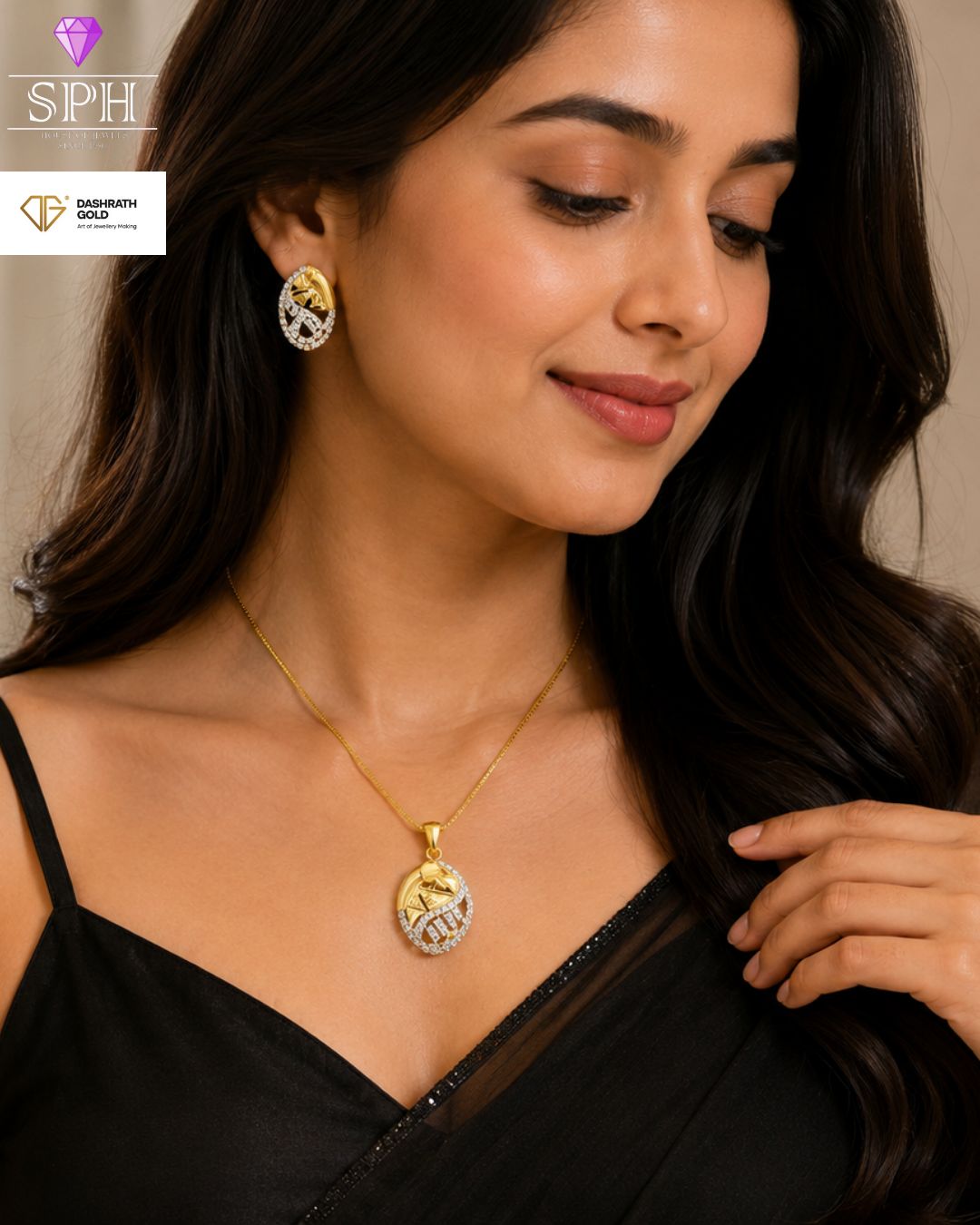 Pendant and Earring Set